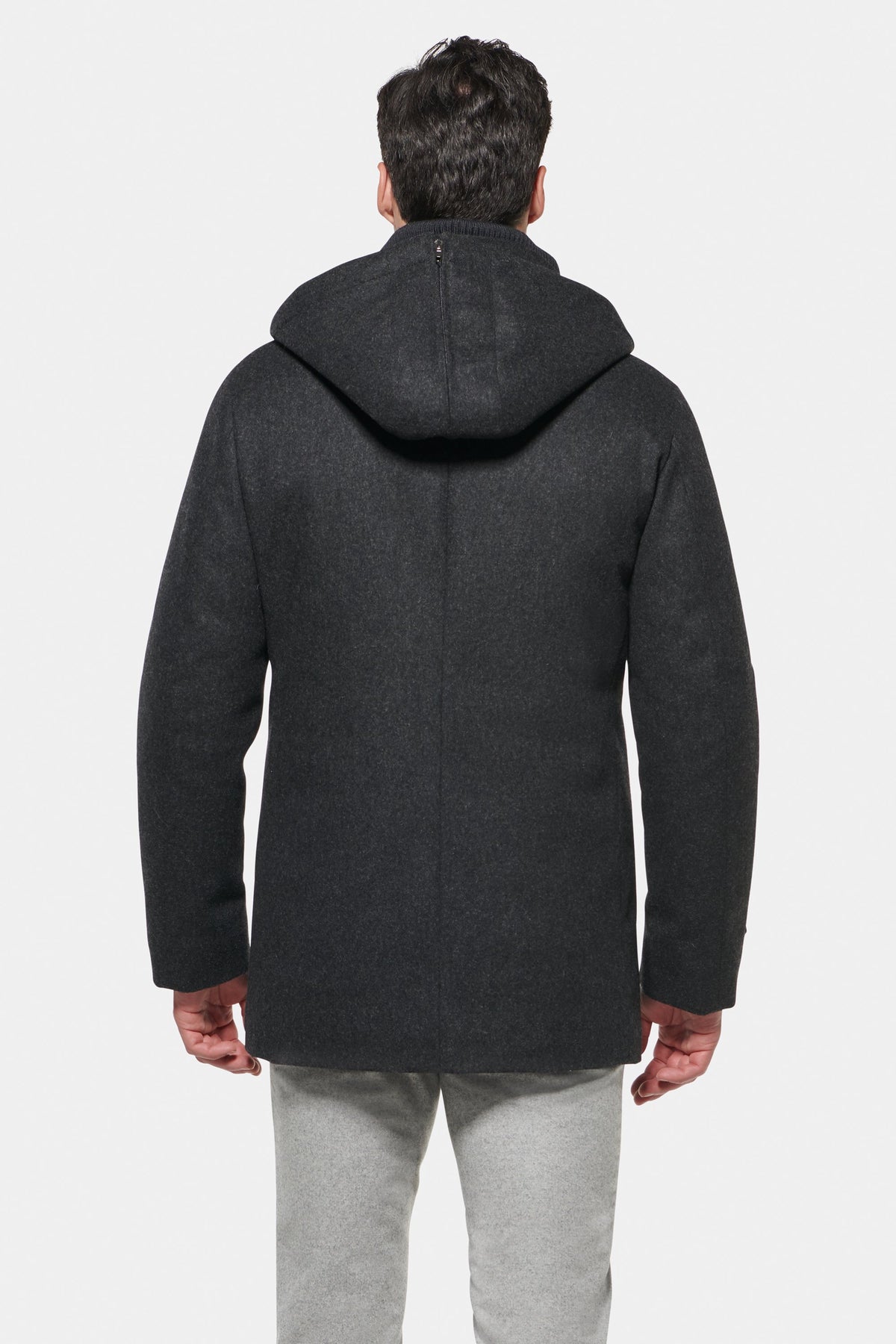 City Active Hooded Parka Charcoal