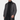 Grey Black Down-Lined Waterproof ¾ Coat