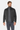 Mixed Media Stretch Wool Bomber, Dark Charcoal