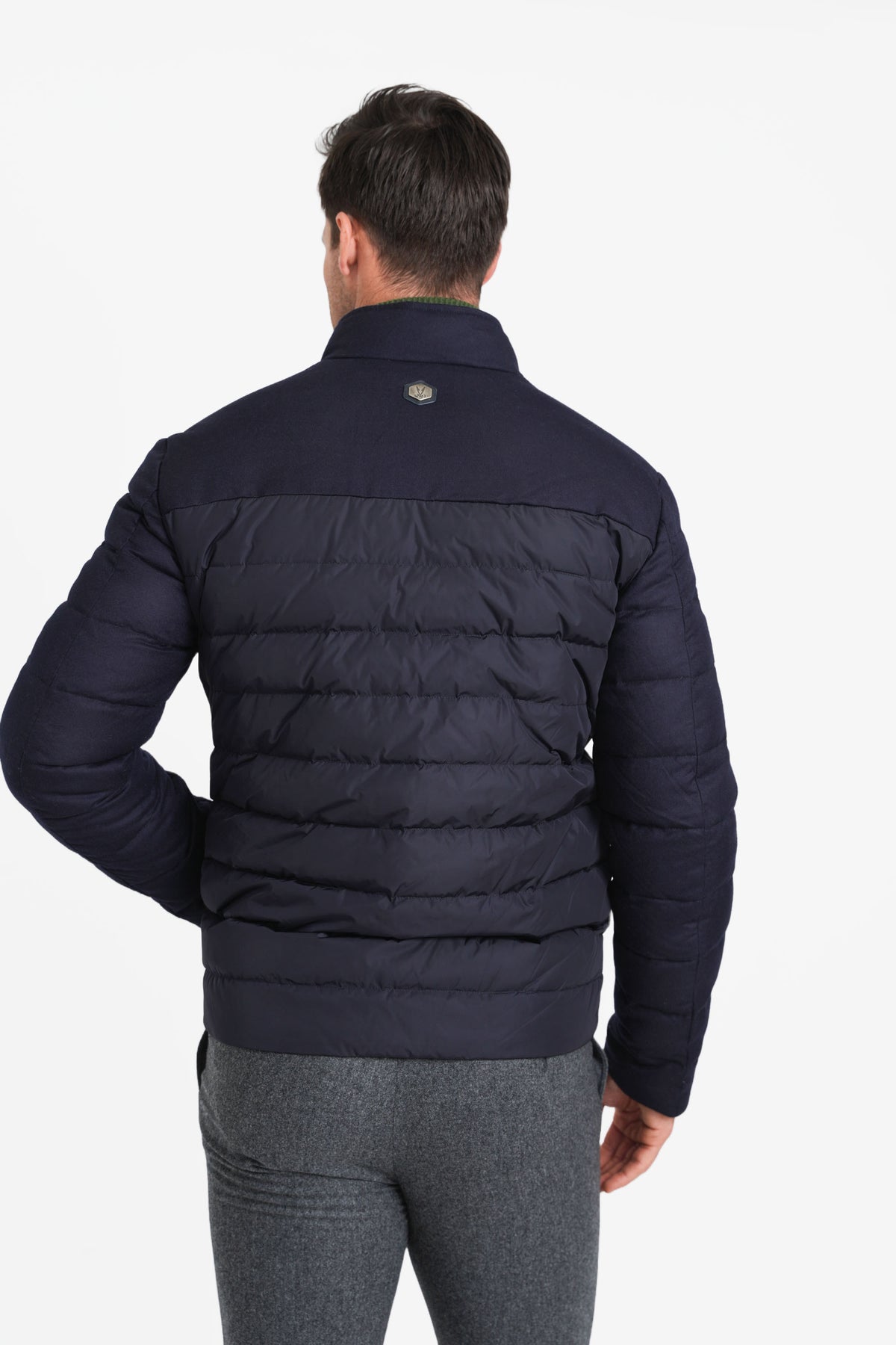 Stretch Wool Bomber by Norwegian Wool