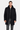 Black Hooded Euro Coat