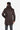 Brown Euro Coat, Down-Lined Waterproof Cashmere