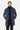 Stretch Wool Euro Coat, French Blue