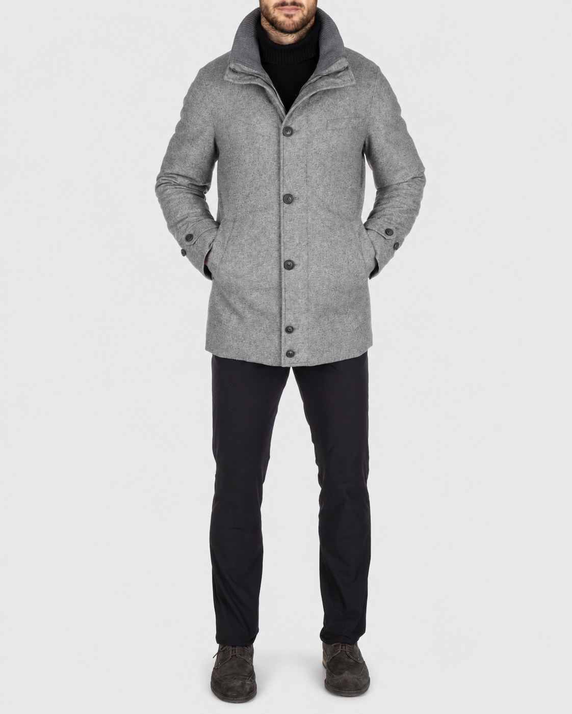 City Active Parka, Light Grey – Norwegian Wool