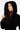 Short Hooded Wrap Coat, Black