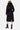 Hooded Wrap Coat, Black