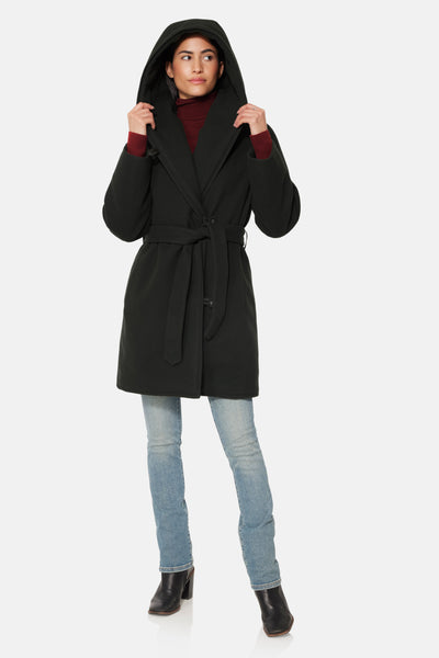 Na.e(ナエ) / Wool&Cashmere Hoodie Coat/FREE/ウール/BRW/N