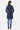 Mid Blue City Coat, Down-Lined and Waterproof Norwegian Wool Women's