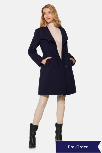 ジャケット・アウター AT LAST&CO WOOL COAT DARK NAVY W31-NES-NVY_0046_grande.jpg?v=