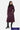 Long City Coat, Plum