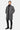 Herringbone Topcoat, Grey Black Herringbone
