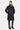 Pure Cashmere Fur Trimmed Topcoat, Black