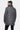 This is the Coat to Wear to Davos, Charcoal Melange Euro Coat by Norwegian Wool
