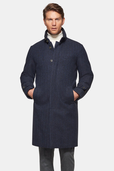 Wool cashmere topcoat on sale