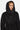 Hooded Wrap Coat, Black
